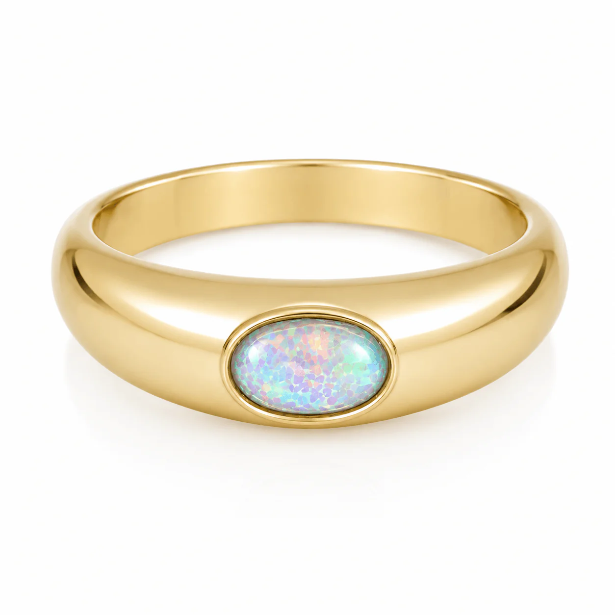 Aisha Opal Ring