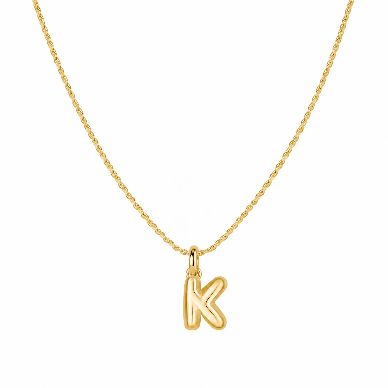 All About Me Initial Necklace