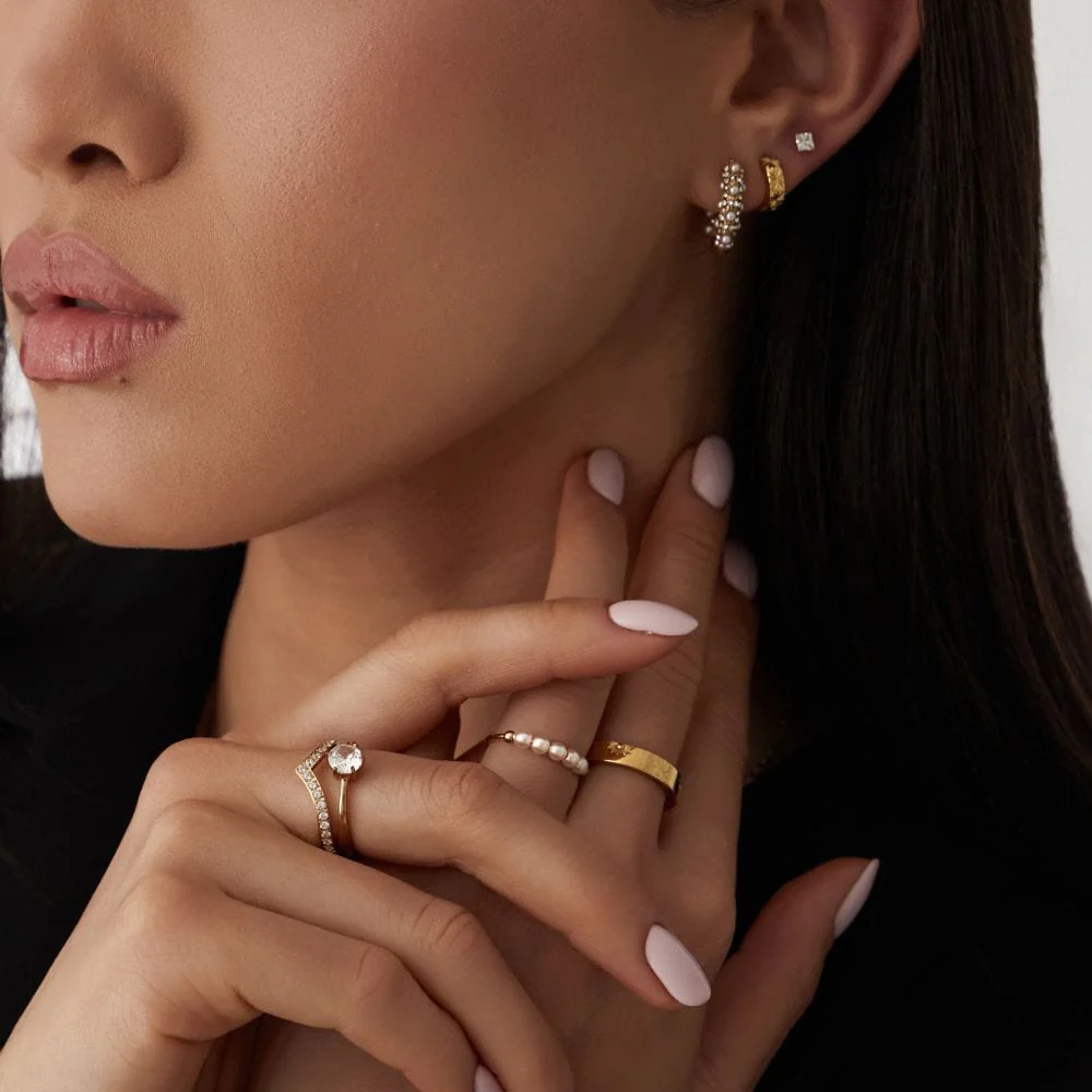 Gabrielle Stud Earrings - Image 4