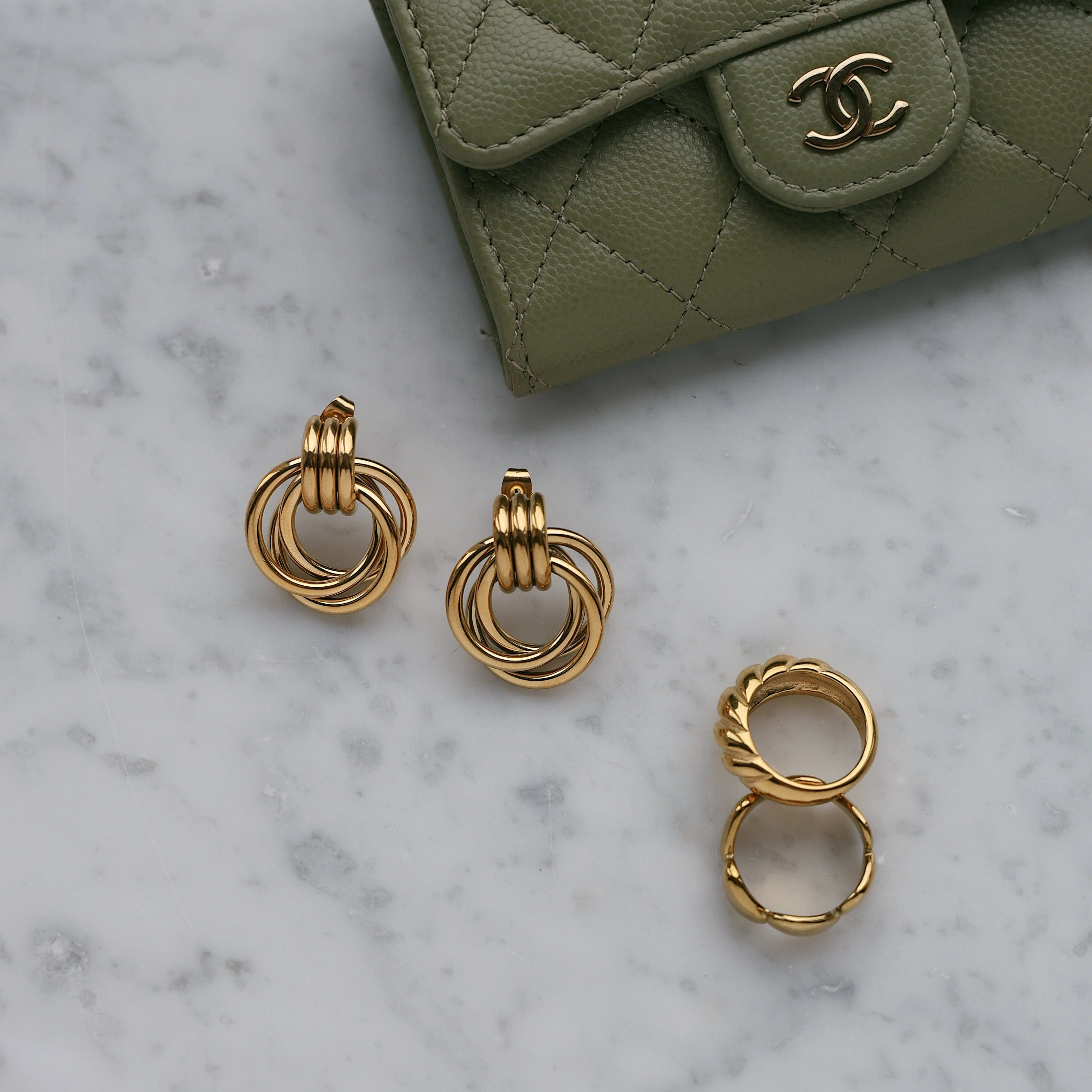 Cece Knot Stud Earrings - Image 11