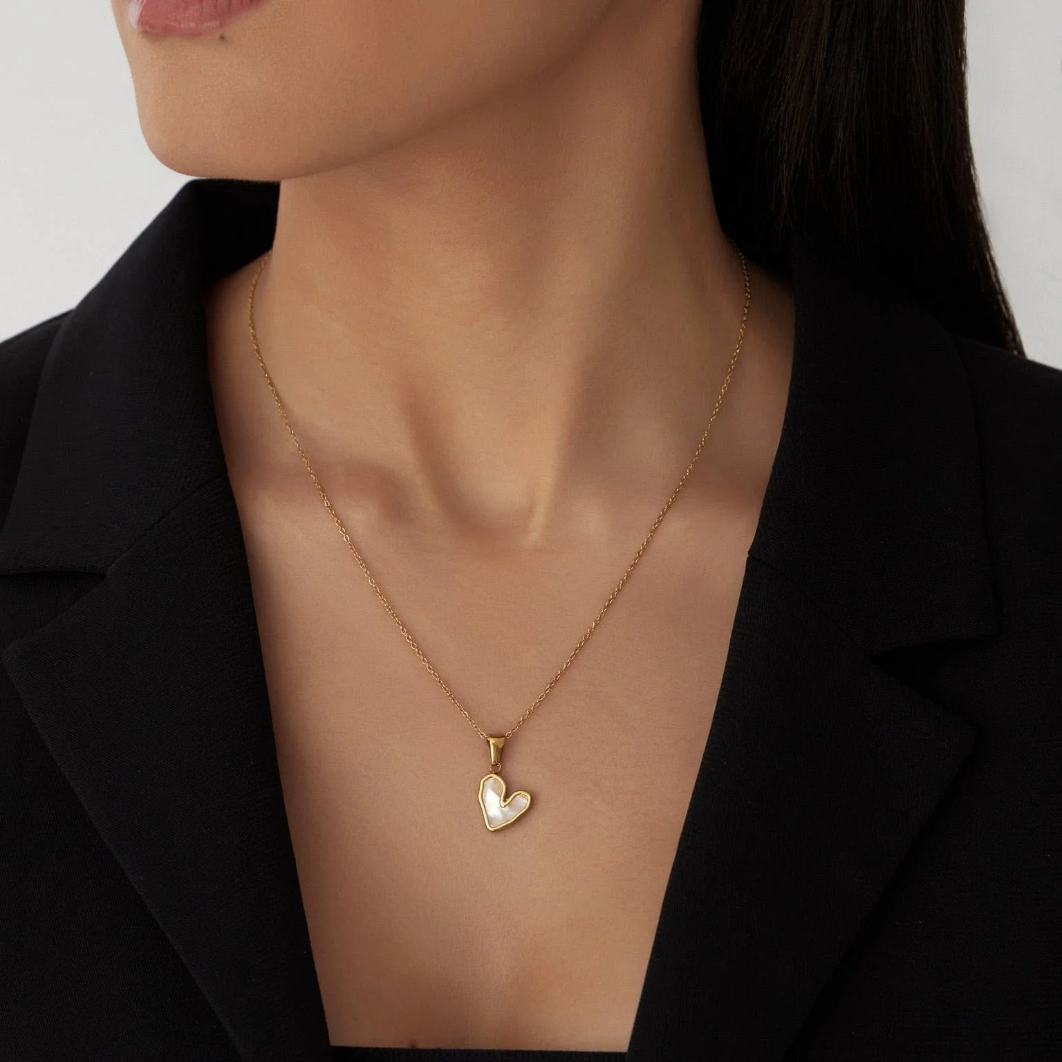Je T'aime Heart Necklace - Image 2