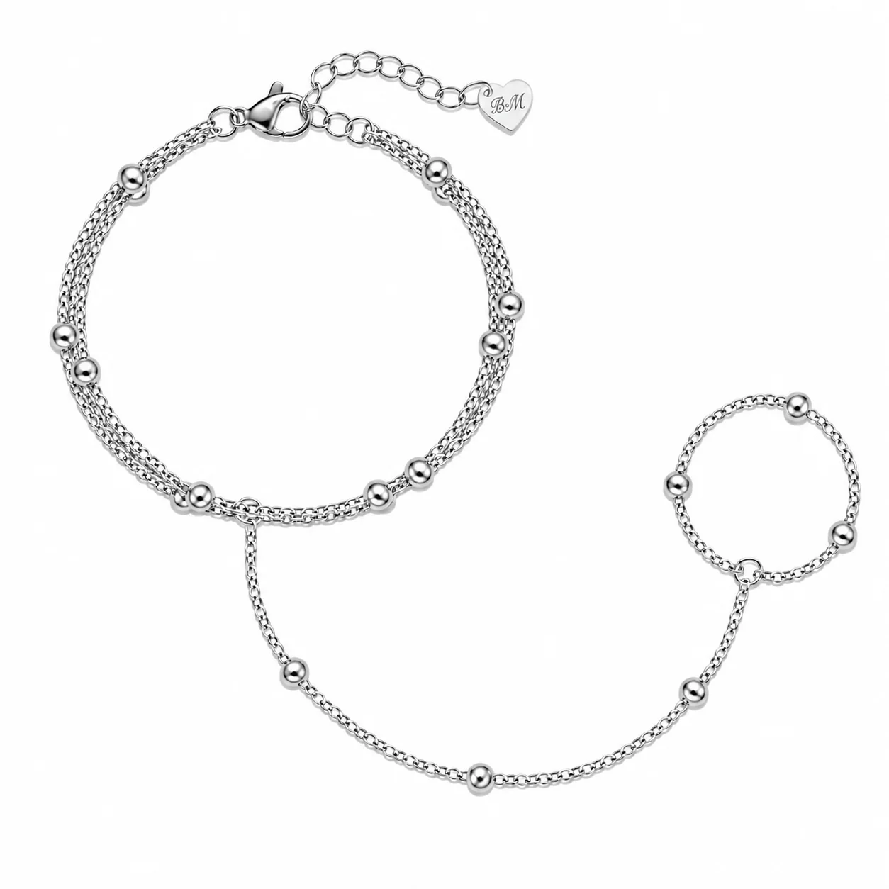 Maude Hand Chain Bracelet - Image 3