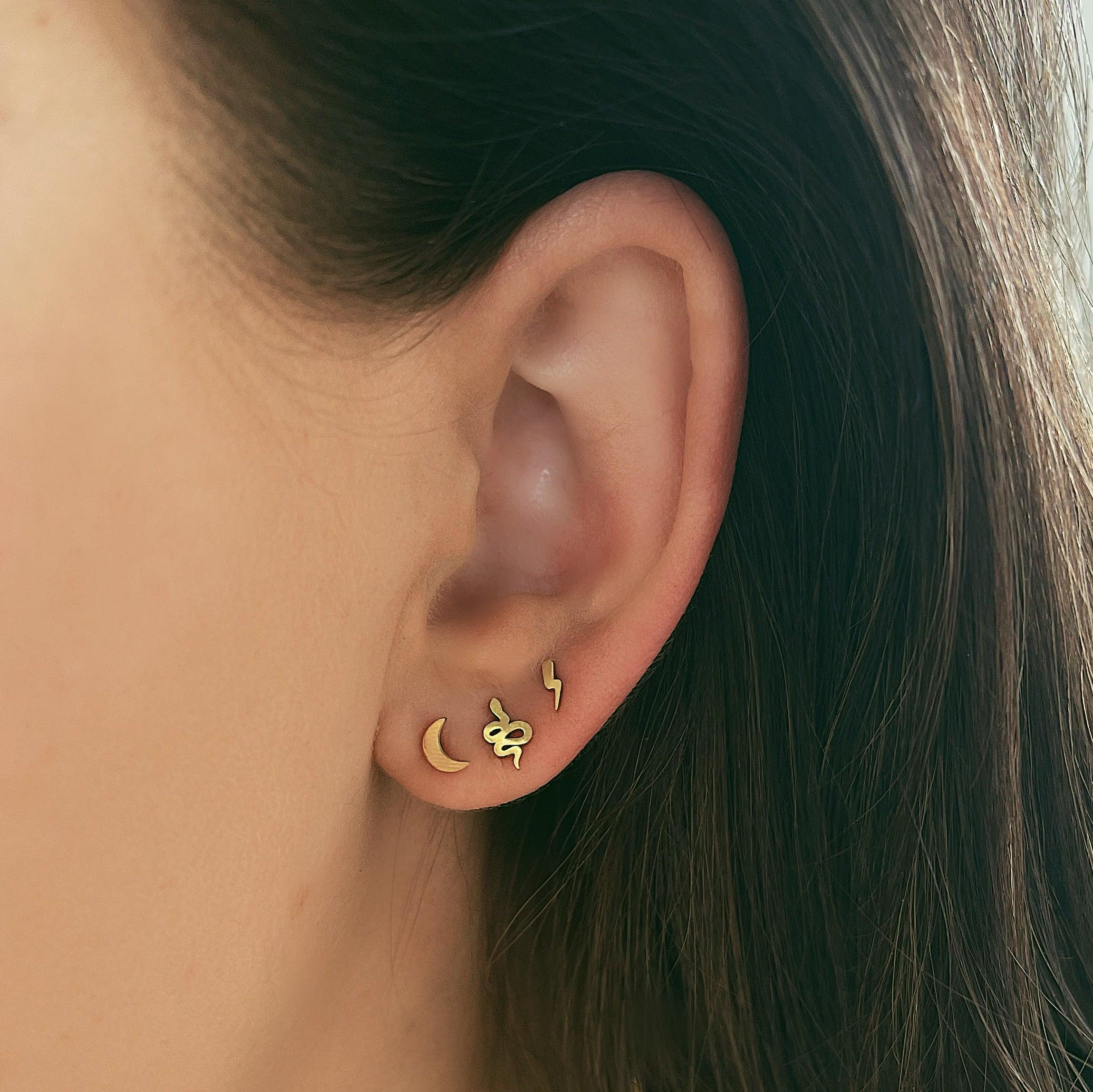 Moonshine Stud Earrings - Image 3