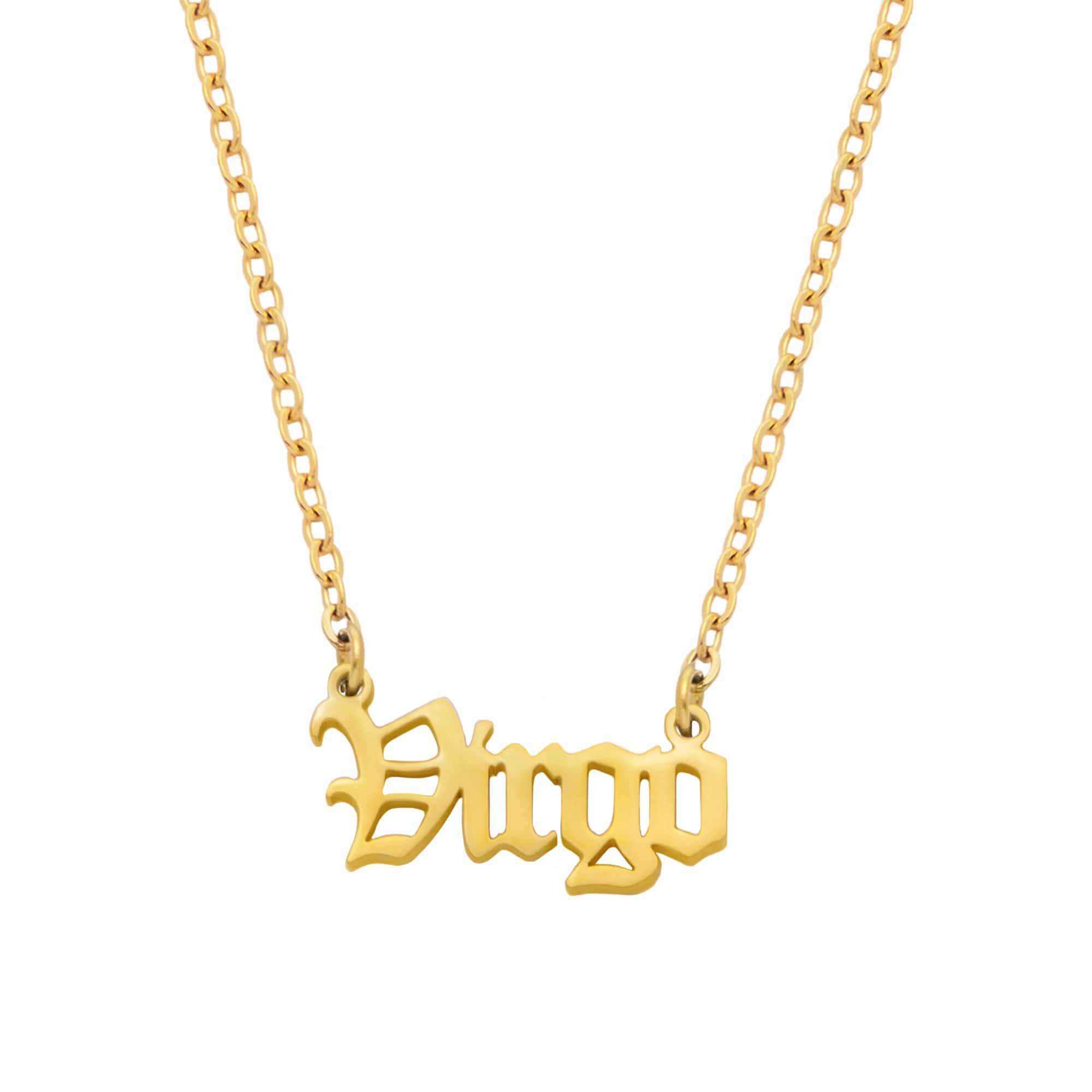 Old English Zodiac Necklace - Image 59