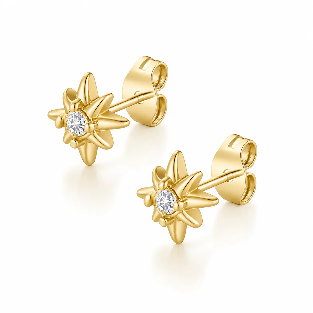 Radiance Star Stud Earrings