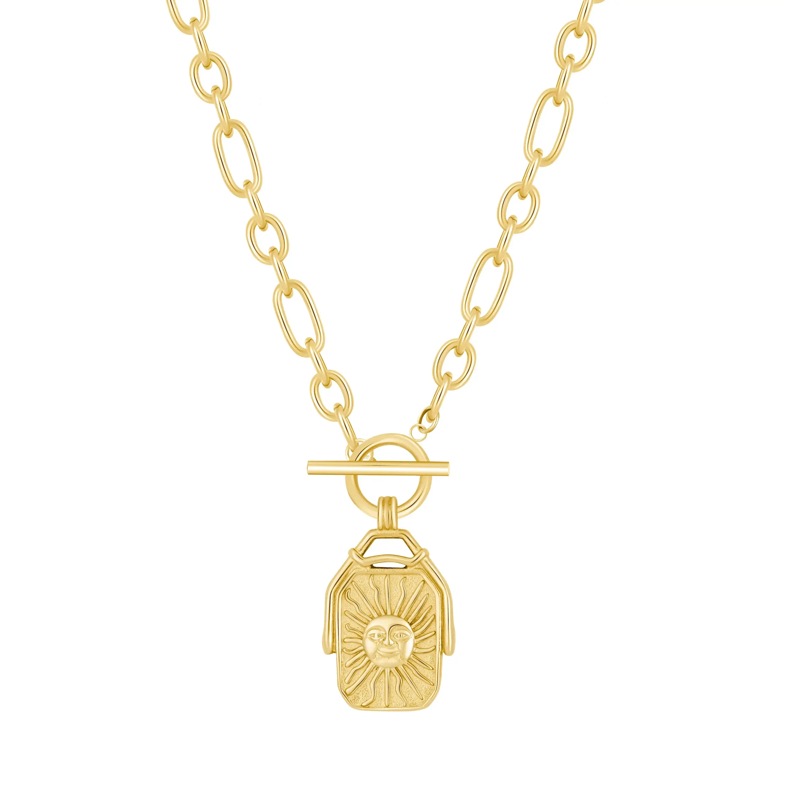 Sunrise TBar Necklace