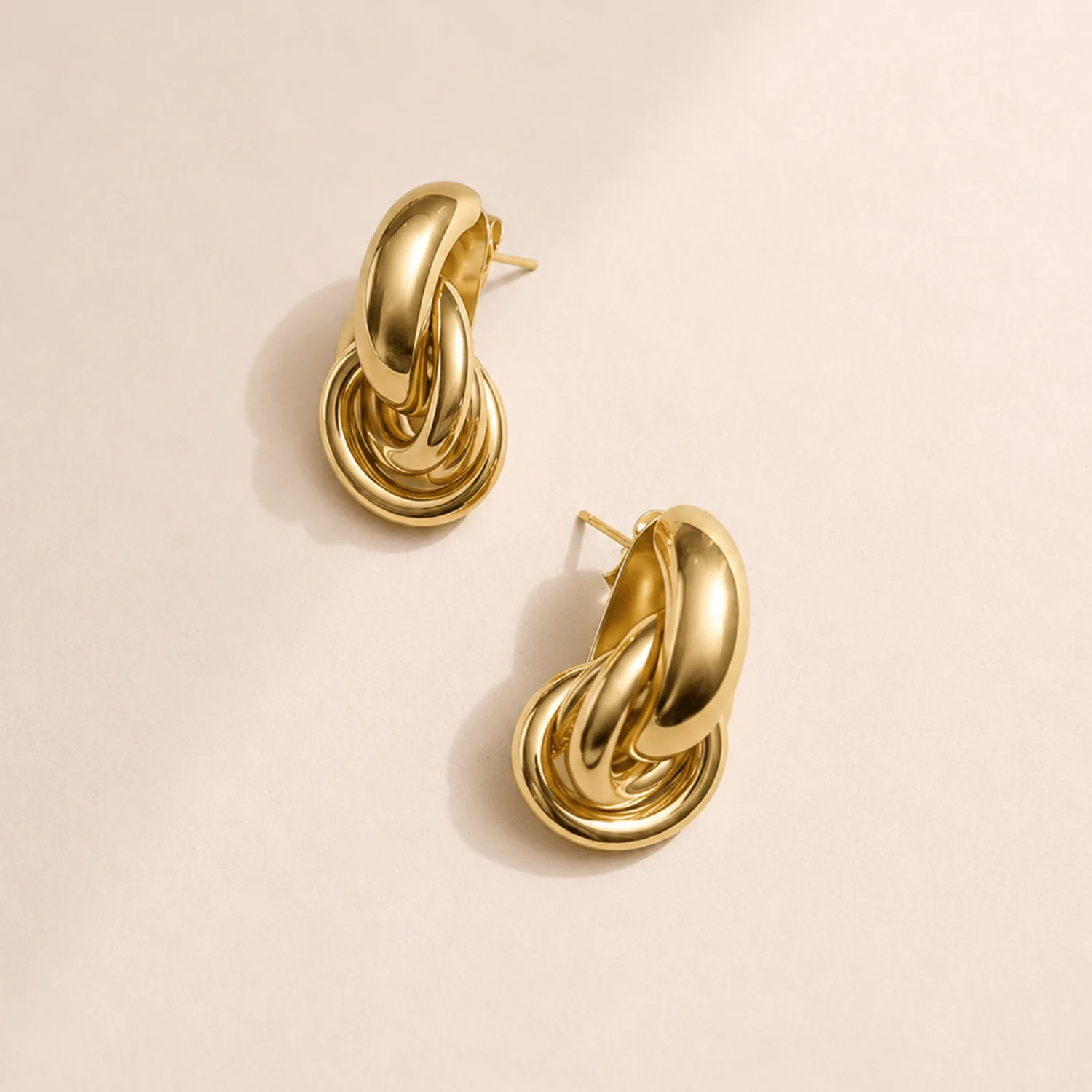 Valley Knot Stud Earrings - Image 3